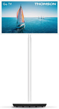 THOMSON 32 cale (81 cm) Go TV, przenośny telewizor Android – HD Ready (1366x768), sterowanie głosowe, Bluetooth 5.1, Wi-Fi, funkcja punktu dostępowego, do 4 godzin pracy na baterii – 32HA4M44