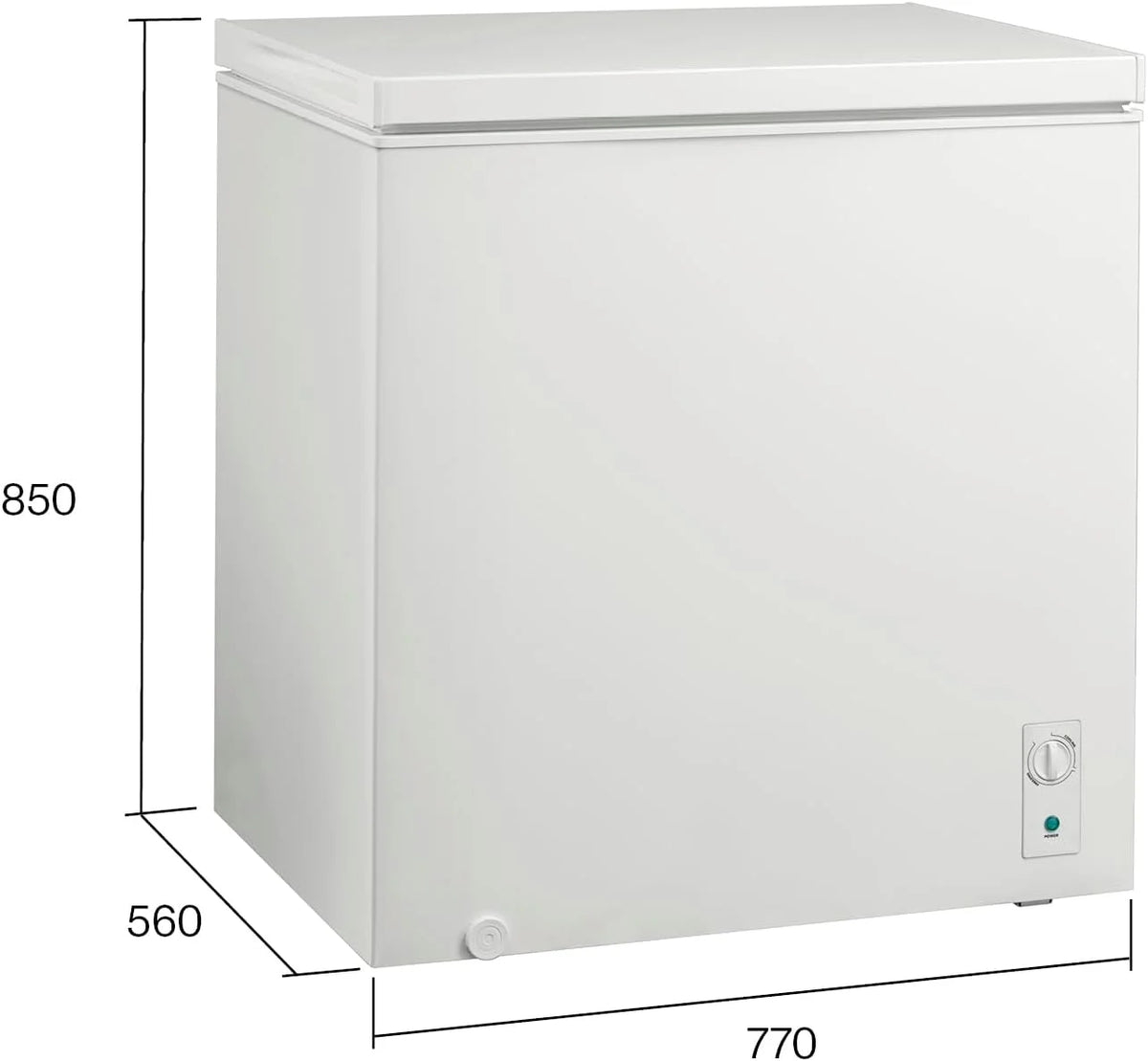 Edesa Congelador Horizontal EZH-2011 /C Technologia odszraniania Regulowany termostat Pojemność 198L Kolor Biały