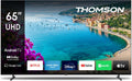 THOMSON 24 TV (60 cm) LED HD 12V Camping Smart Android TV, Google Assistant, Wi-Fi, Dolby Digital, Bluetooth, Trippel-Tuner (Kabel/Satellit/Antenn), HDMI, CI+, A+ Panel - 24HA2S13C(65 Tum/65" UHD/black)