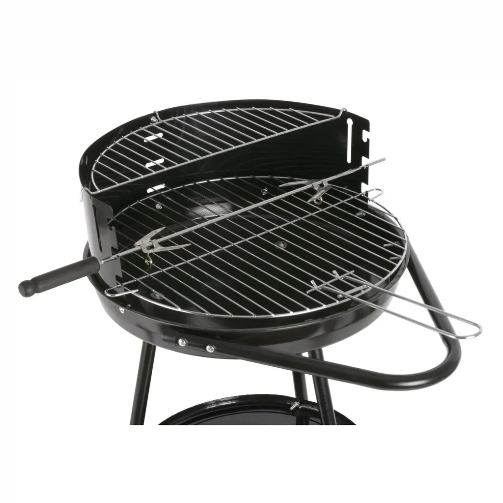 Grill okrągły z uchwytami i kółkami Idealcasa