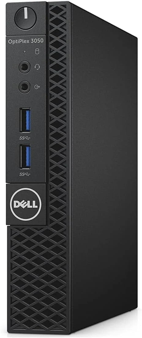 Komputer Mini Dell Optiplex 3050 Intel i7-6700T, 16GB RAM, Dysk SSD 240GB, Windows 11 Pro (Odnowiony)