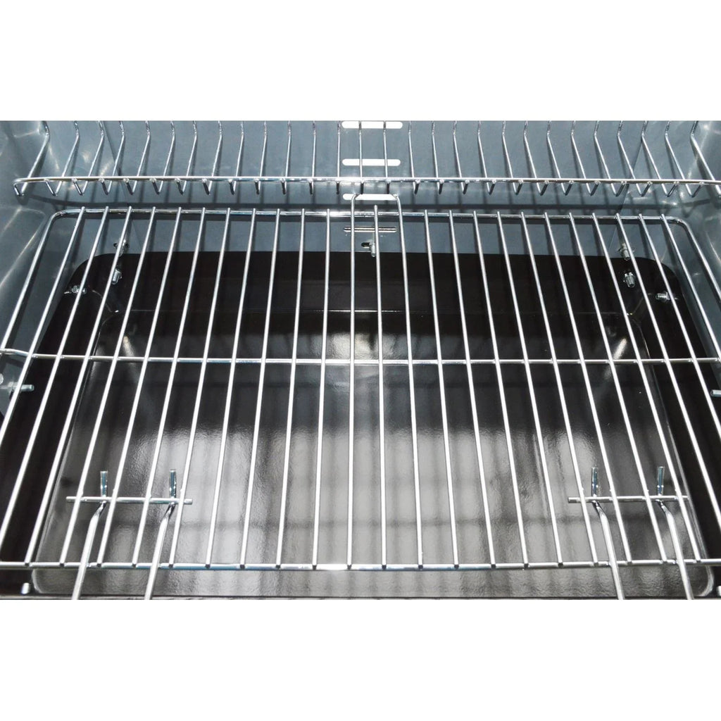 Grill węglowy ze stali nierdzewnej Buffalo Design