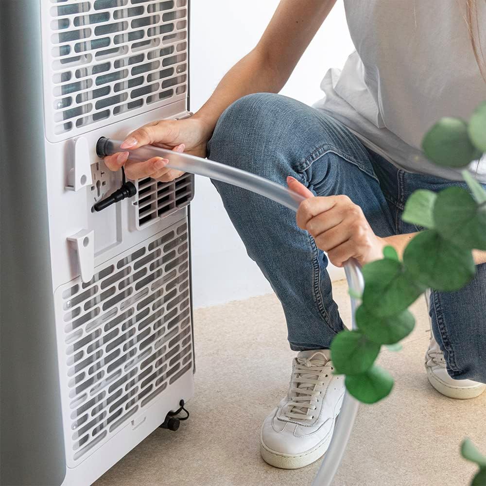 Przenośny klimatyzator Cecotec ForceClima 9100 z pilotem. 9000 BTU, niskie zużycie energii, wyświetlacz LED, 4 tryby, 2 prędkości, zasięg 20-25m2