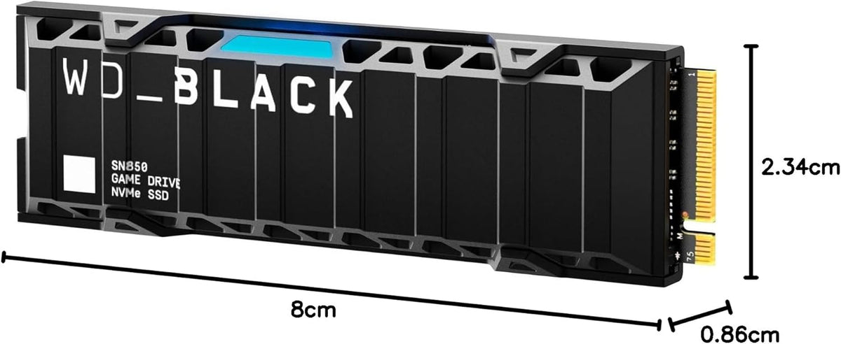 WD SN850X 4TB M.2 2280 PCIe Gen4 NVMe Gaming SSD do 7300 MB/s prędkość odczytu