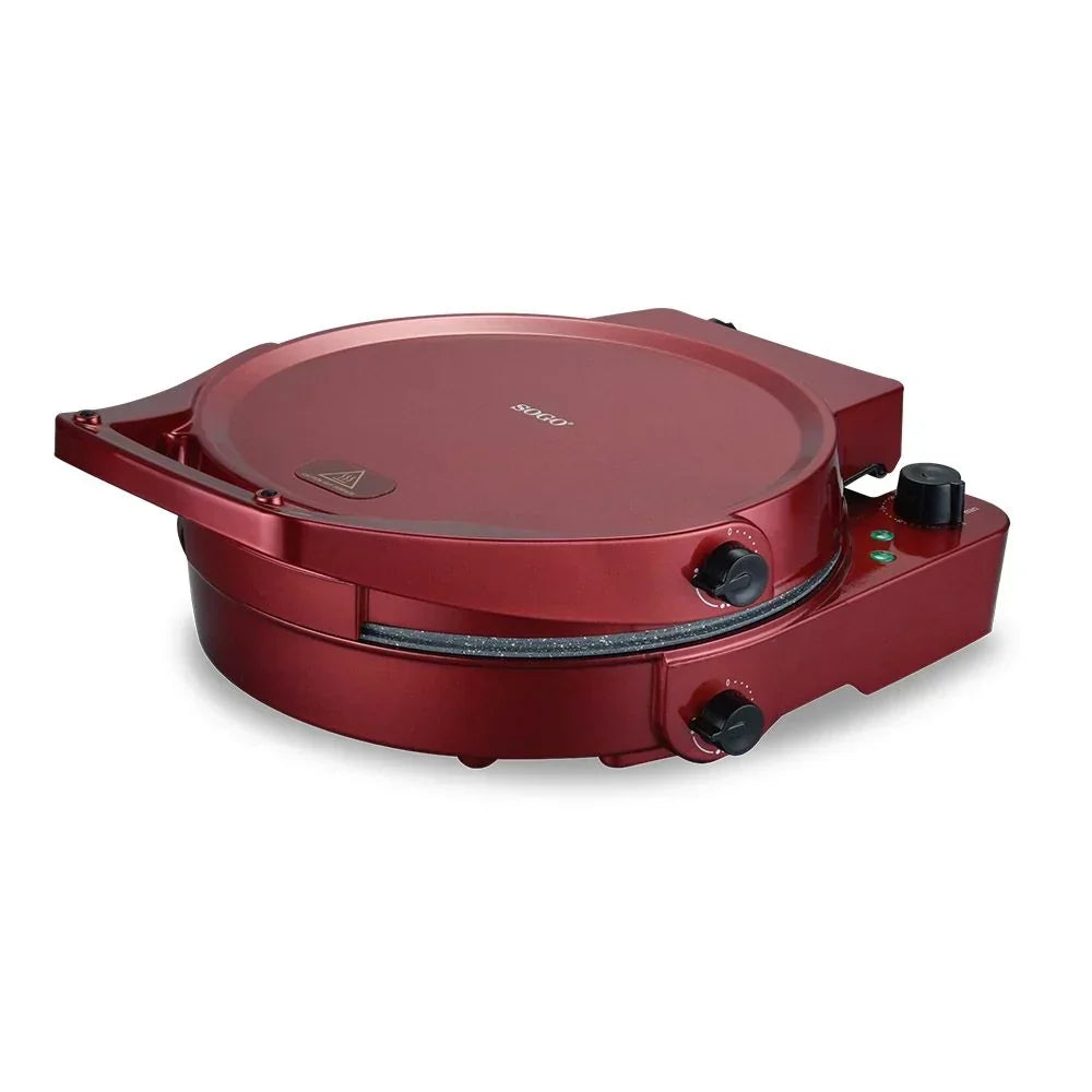 Piec do pizzy i grill 30cm 2w1 180º-1800W - Sogo Piz-ss-10125