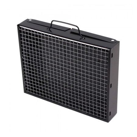 Składany Przenośny Grill Węglowy BBQ 43x29x20cm