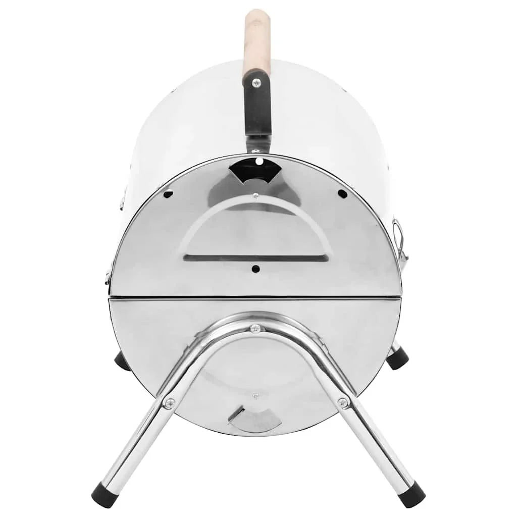 Grill Węglowy Stołowy, Ze Stali Nierdzewnej, Podwójny Ruszt, Vidaxl