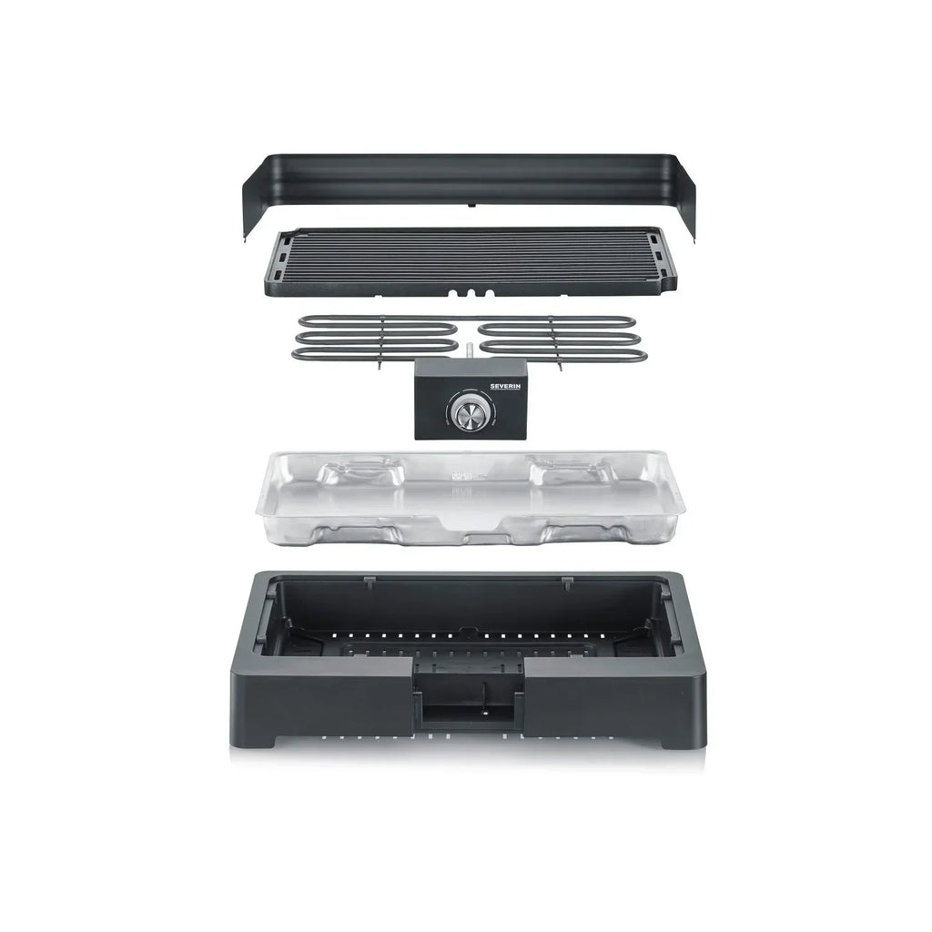 Grill stołowy z ryflowaną płytą 2200 W PG 8567 Severin