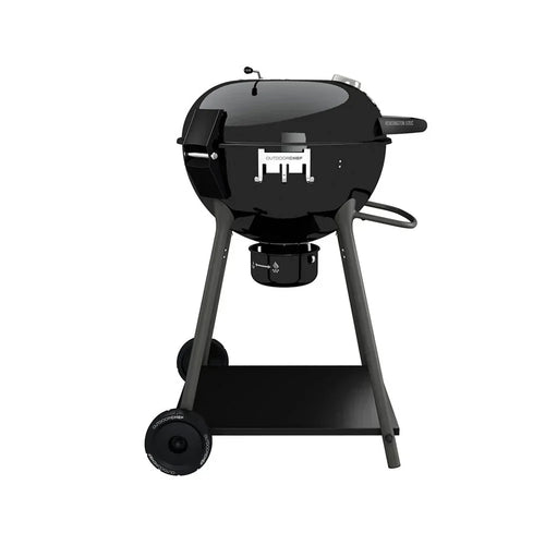 2026 Grill kulisty na węgiel drzewny Outdoorchef KENSINGTON 570 C – system lejków Slide-Trichter do bezpośredniego/pośredniego grzania – czarny