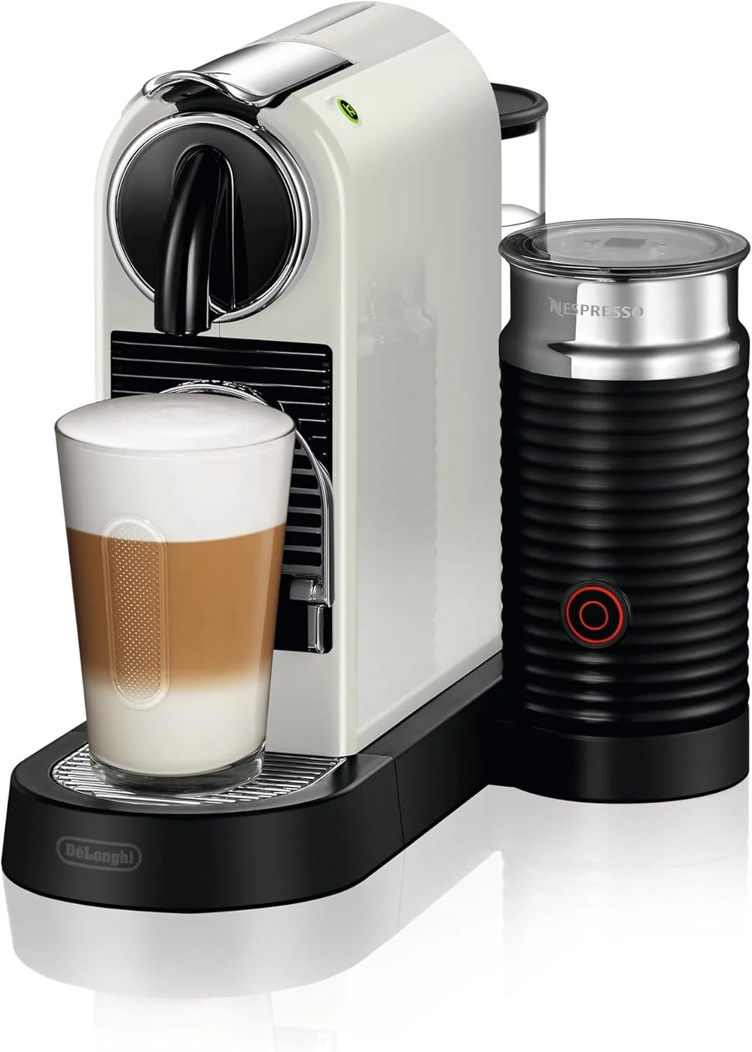 DeLonghi Nespresso Citiz EN267.WAE Ekspres kapsułkowy, specjalny system ekstrakcji, 1710 W, 1 L, tworzywo sztuczne, biały