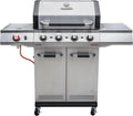 Char-Broil Grill gazowy Advantage PRO S 4 - Grill gazowy z 4 palnikami i technologią TRU-Infrared, palnik o wysokiej wydajności 900°C, ruszty żeliwne