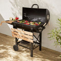 Grill węglowy Barbacoa Serge, kolor czarny, z popielnikiem -