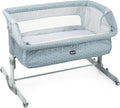 Chicco Next2Me Dream Dostawka Dziecięca - Do Wspólnego Spania z Dzieckiem, Materac, Funkcja Bujania, Otwierany Bok, Regulacja Wysokości, Okienka z Siateczki, Kółka i Torba Podróżna, 0-6 miesięcy, 9 kg