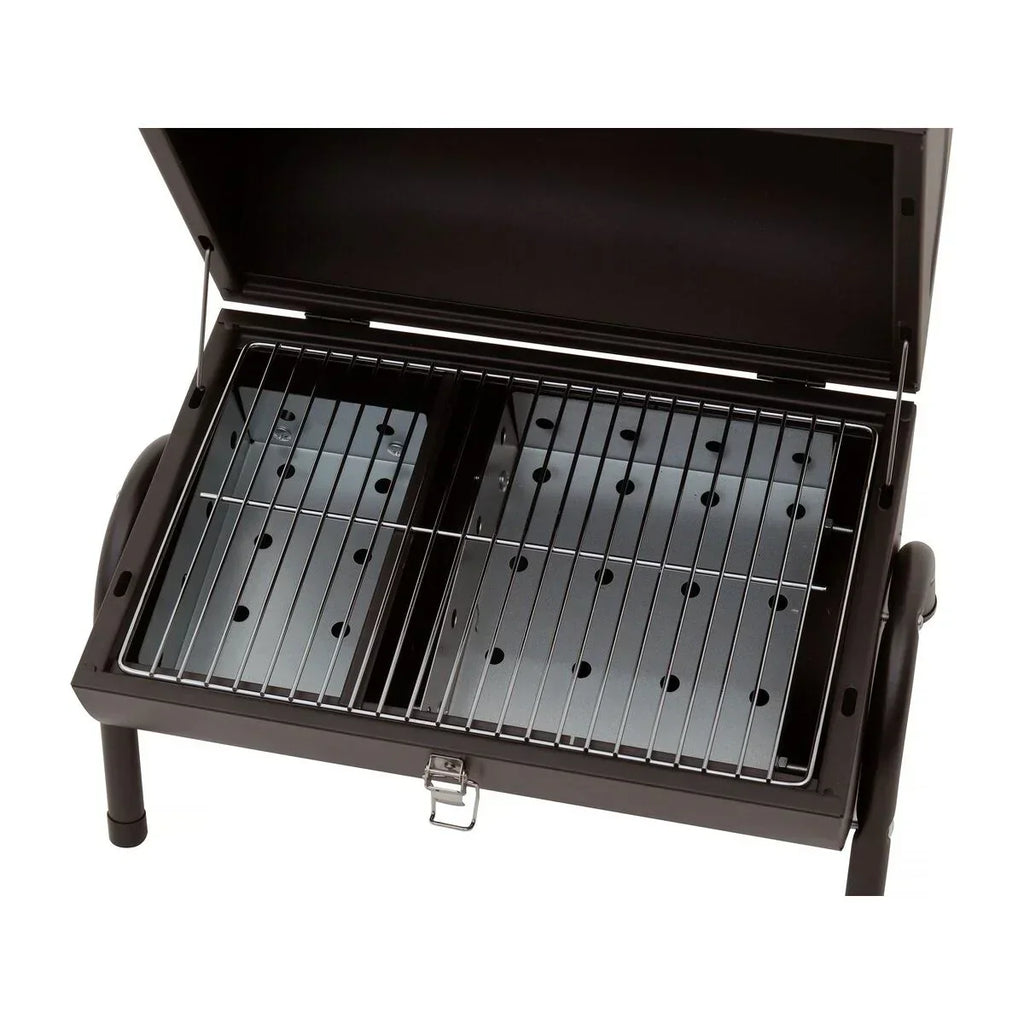 Przenośny Grill Węglowy „Capitán” – 42 X 27 X 43 Cm – Czarny