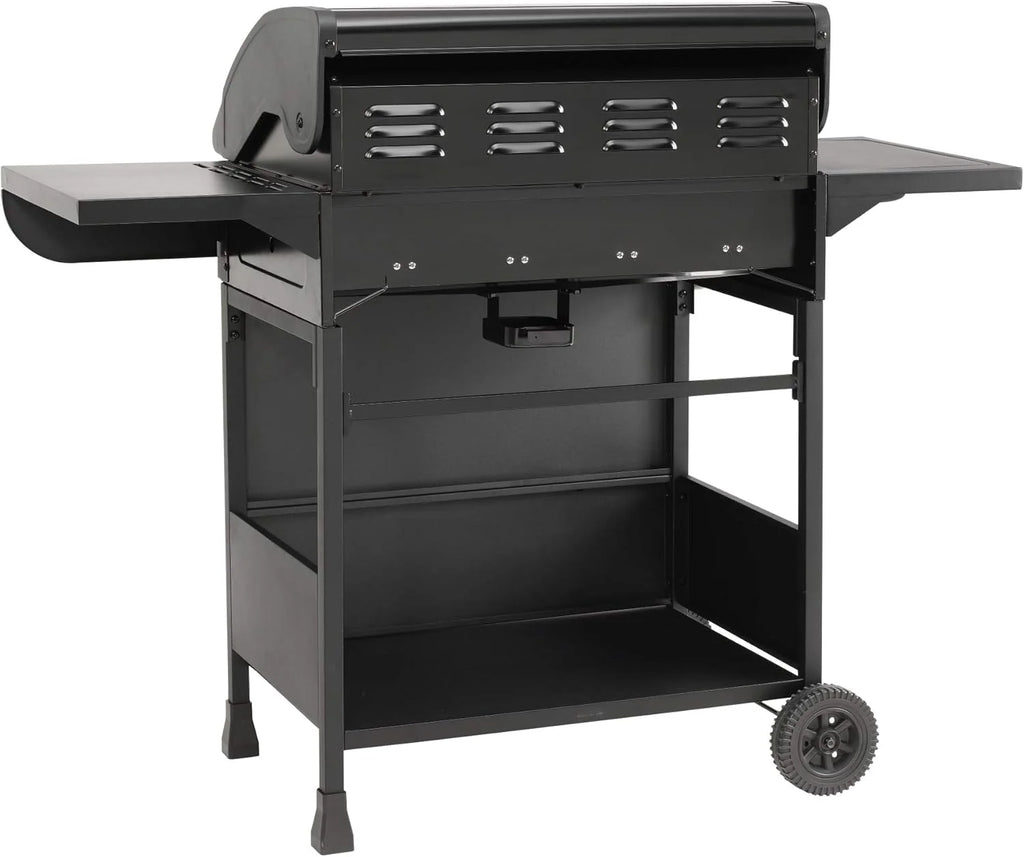 Grill gazowy „COLUMBUS” 4 + 1 palnik El Fuego® BBQ grill na kółkach, grill gazowy Barbecue AY 563