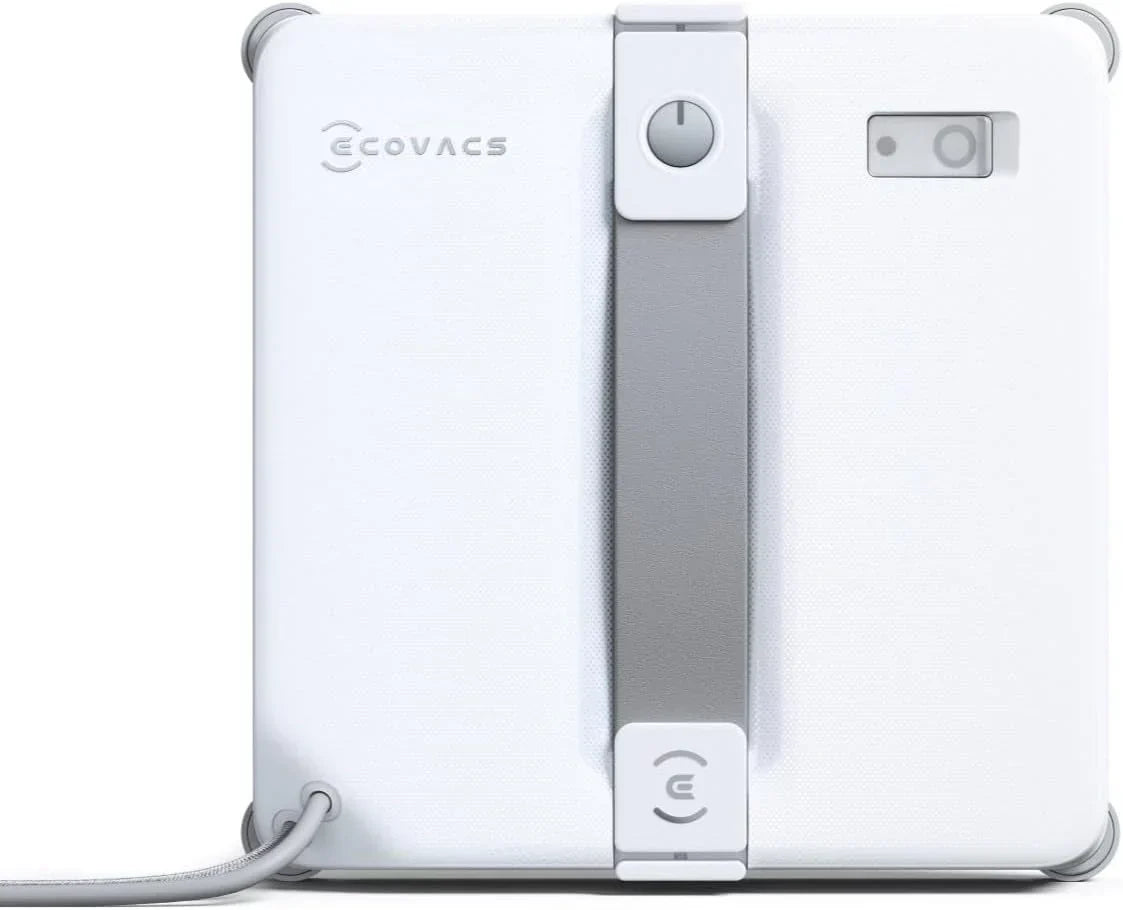 ECOVACS WINBOT Mini Kompaktowa konstrukcja Podwójne dysze z ultradźwiękowym spryskiwaczem, 9-stopniowy system ochrony, inteligentne planowanie trasy, 3 tryby czyszczenia