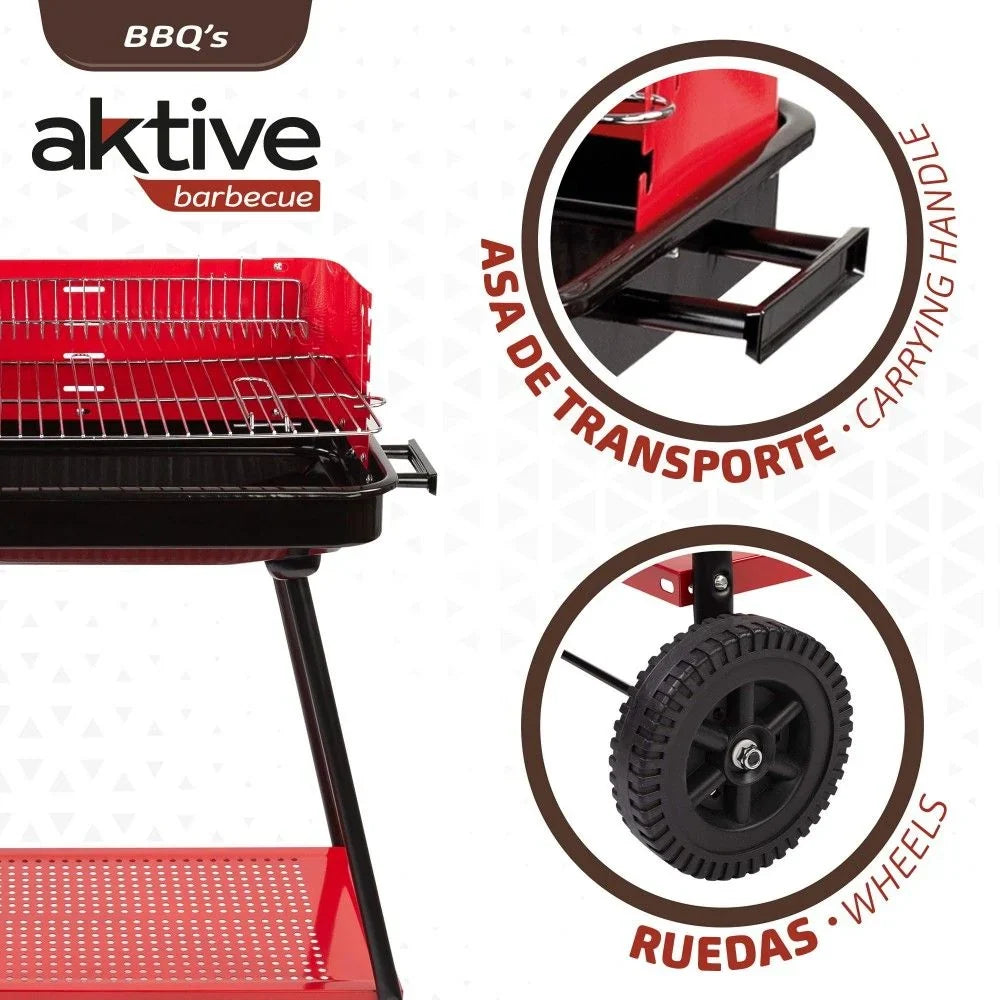 Grill węglowy Aktive dla 6 osób