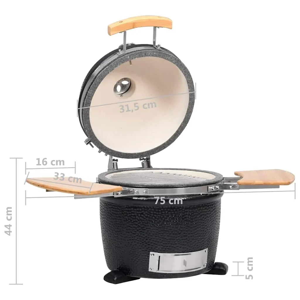 Grill ceramiczny Kamado Barbacoa 44 cm VidaXL