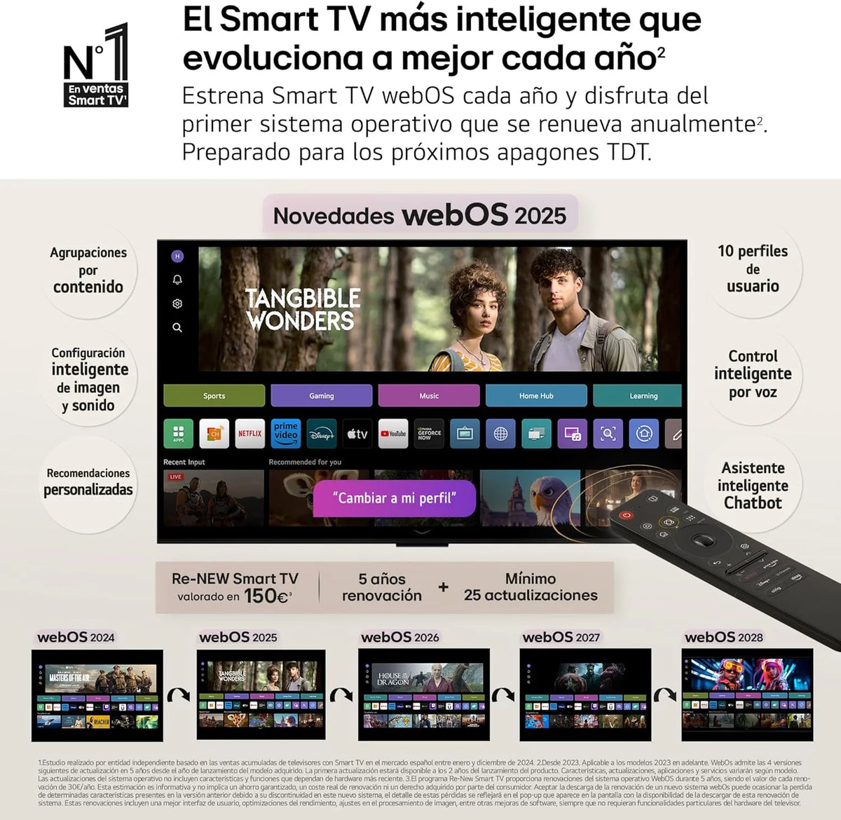 50UA73006LA - Telewizor 50", UHD 4K, WebOS 25, Ultimate IA, HDR10 Pro, Super Upscaling, Dolby Digital Plus, Google Assistant, Czarny