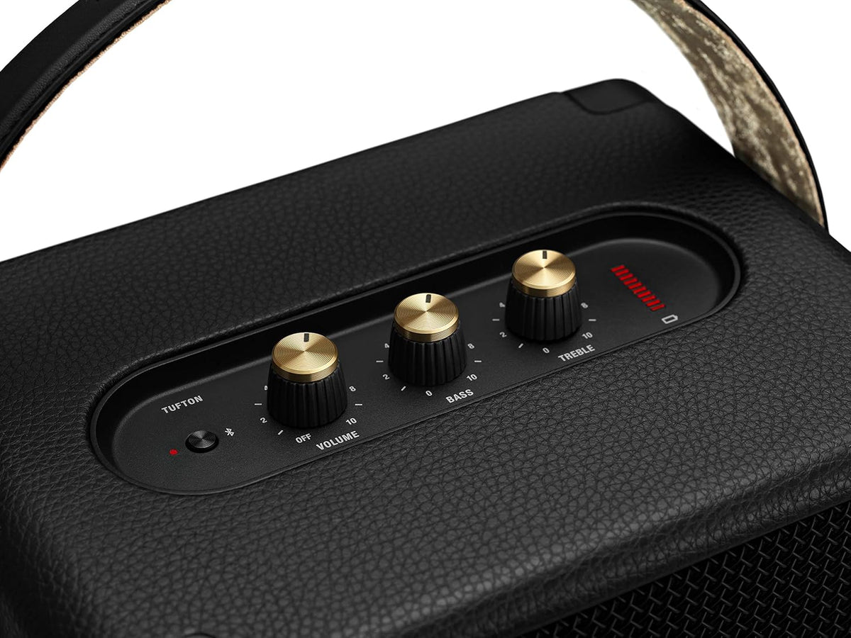 Marshall Tufton 1005924 Głośnik Bluetooth, Czarny, 20 godz., 4.9 kg