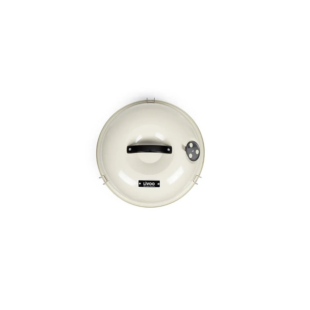 Livoo Grill Węglowy 38cm Beżowy - Doc301