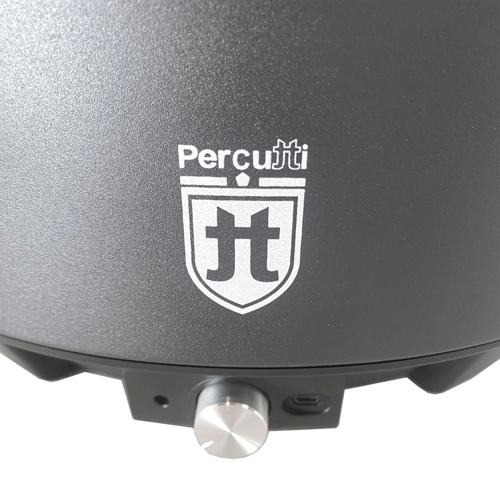 Grill Bez Dymu Percutti | Wentylator USB | Grill Węglowy Z Torbą Transportową | Szybkie i Czyste Gotowanie | Idealny Na Balkon, Kemping, Do Ogrodu Lub Na Taras