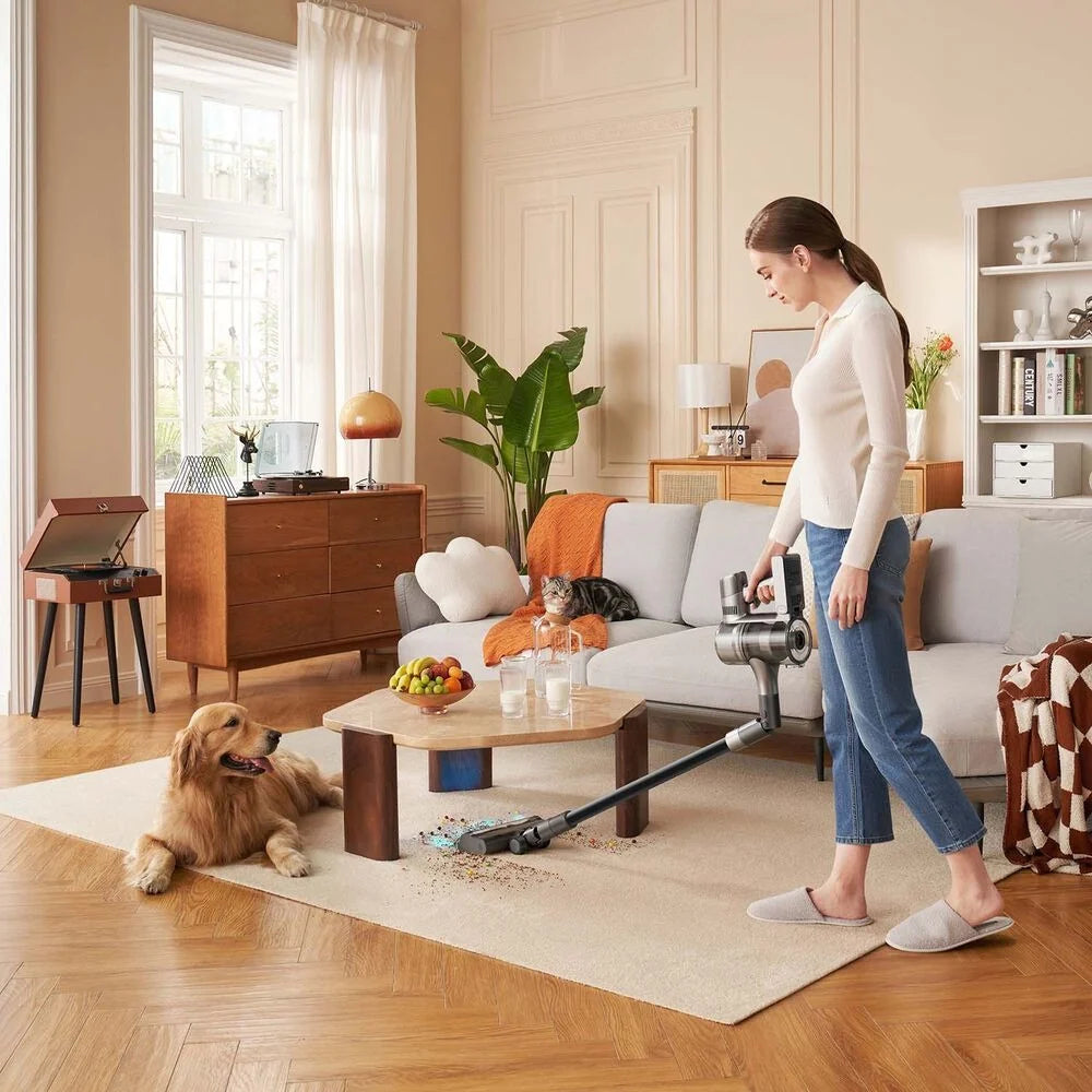 Dreame R20 Aqua Cordless Stick Vacuum and Mop, 27 kPa, 2 Brushes