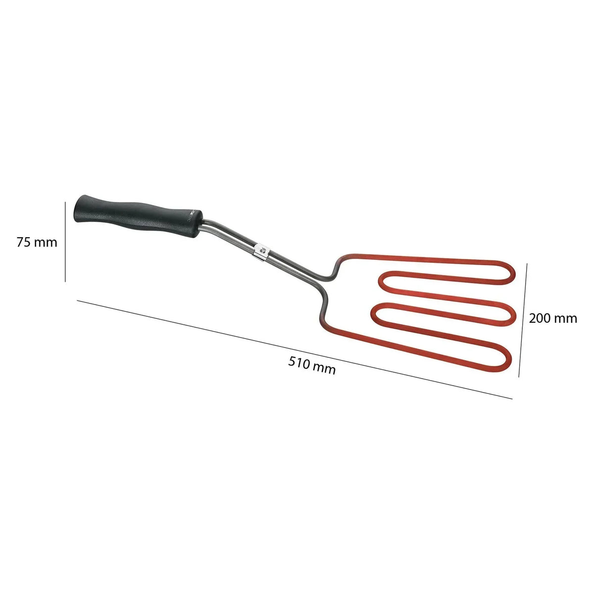 Zapalarka elektryczna do grilla, minimalna emisja dymu srebrna 800 W Clatronic Ega 3404