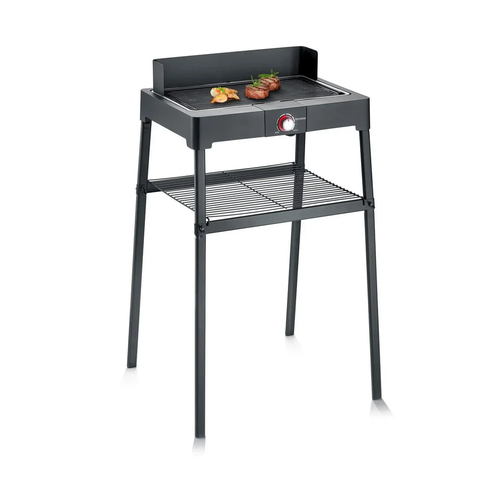 Grill elektryczny stojący z rusztem ryflowanym 2200 W PG 8568 Severin