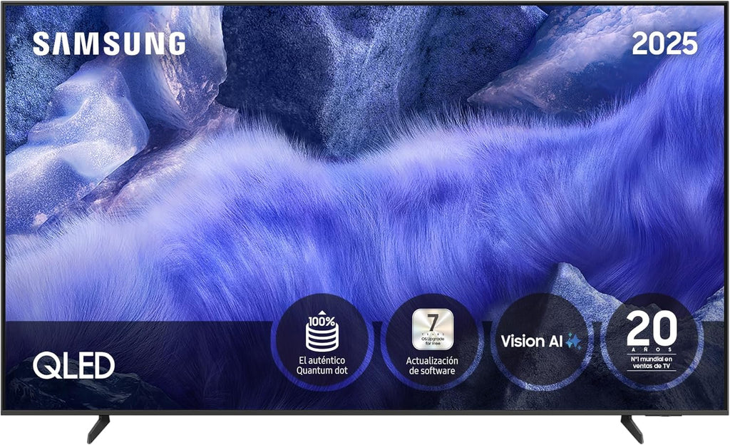 Telewizor Samsung QLED QE1F 55 cali 4K Smart TV z Vision AI, 100% natężeniem koloru (100% Color Volume) z Quantum Dot i ponad 500 kanałami TV Plus