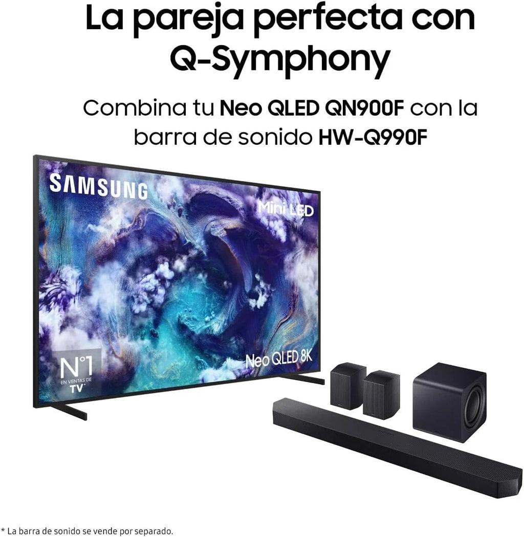 Telewizor 65 cali Neo QLED QN900F 8K Mini LED Smart TV z Vision AI, ekranem antyodblaskowym Glare Free i Motion Xcelerator 165 Hz