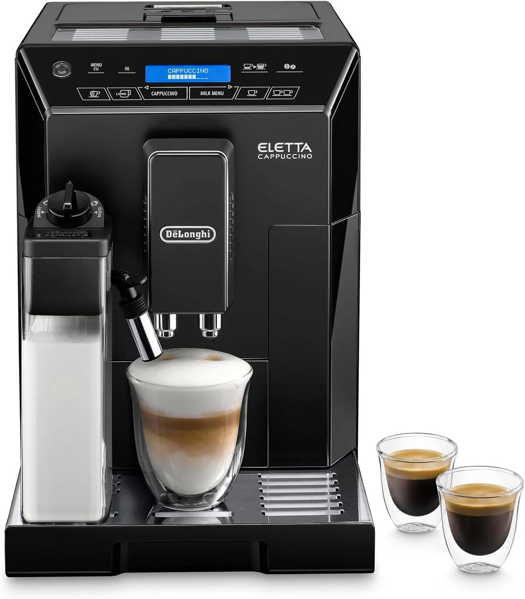 De'Longhi ECAM 44.666.B ELETTA Cappuccino, ECAM44.660.B, czarny połysk