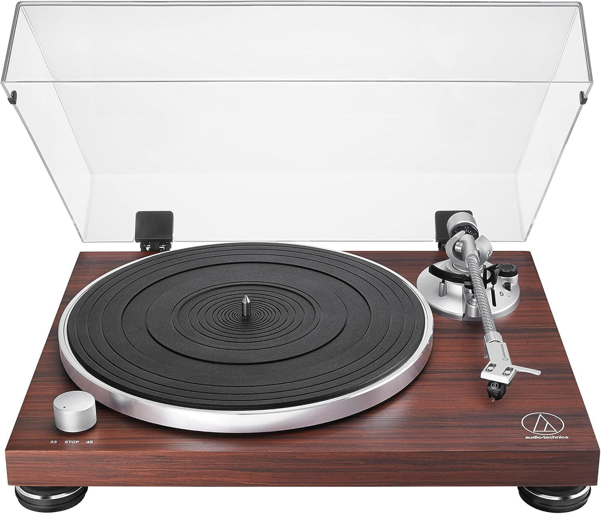 Audio-Technica AT-LPW50PB Gramofon, Czarny, 49.8 x 41.4 x 19.6 cm