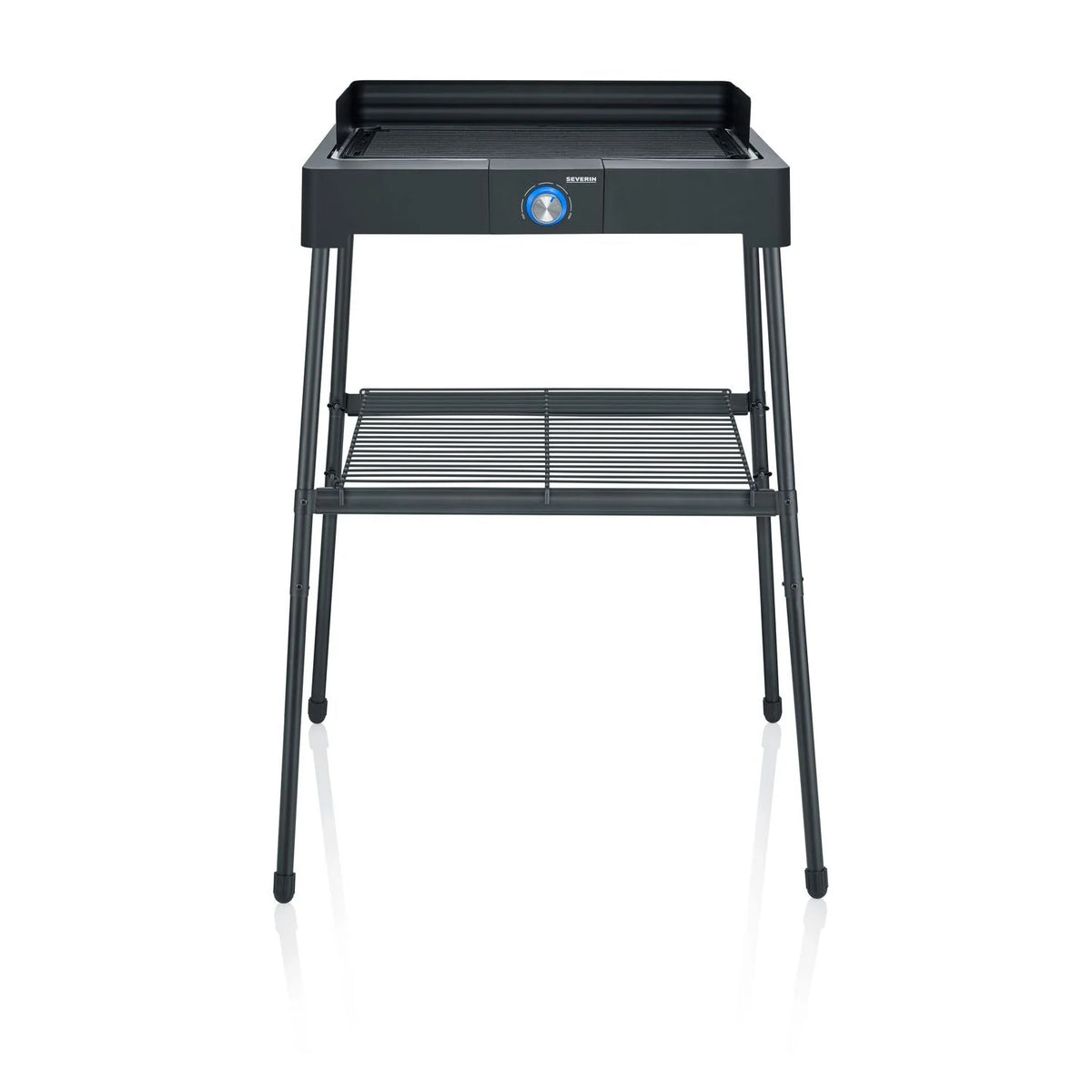 Grill elektryczny z pokrywą i rusztem rowkowanym 2200 W PG 8568 Severin