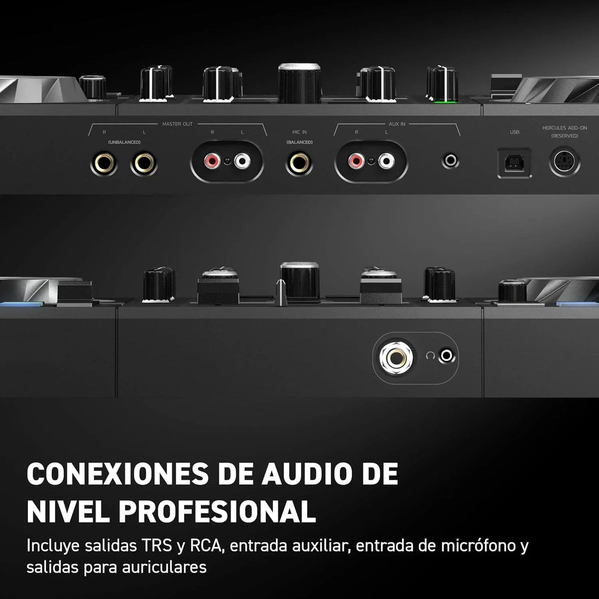 Hercules DJControl Inpulse 500 2-kanałowy kontroler DJ USB dla Serato DJ Lite i DJUCED