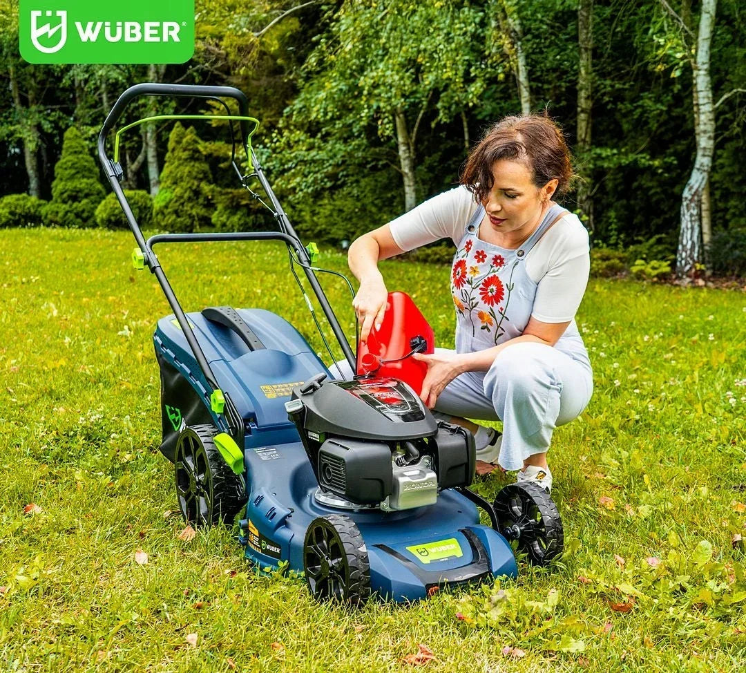 PETROL LAWNMOWER HONDA ENGINE POWERFUL SELF-PROPELLED LAWNMOWER + OIL