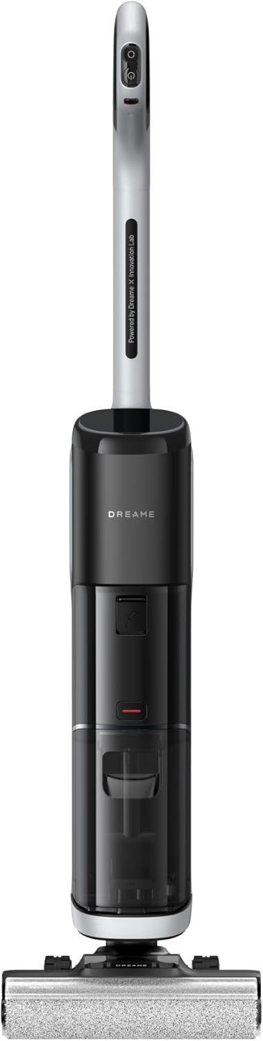 dreame H14 Pro odkurzacz na sucho i na mokro, płaska konstrukcja 180°, czyszczenie szczotki w temperaturze 60°C, suszenie w 5 min, automatyczne dozowanie roztworu, sterowanie aplikacją, 18 kPa