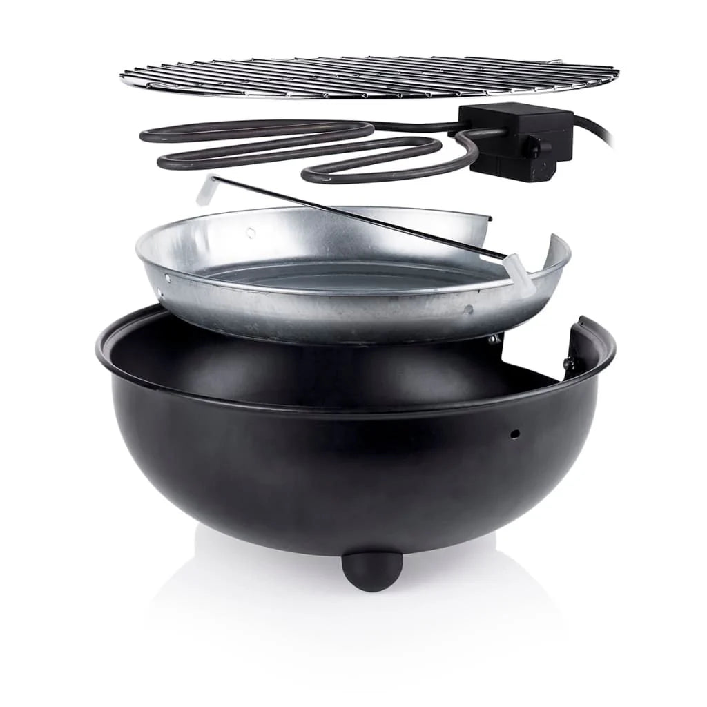 Grill Elektryczny Stołowy Bq-2880 1250 W 30 Cm Czarny Tristar