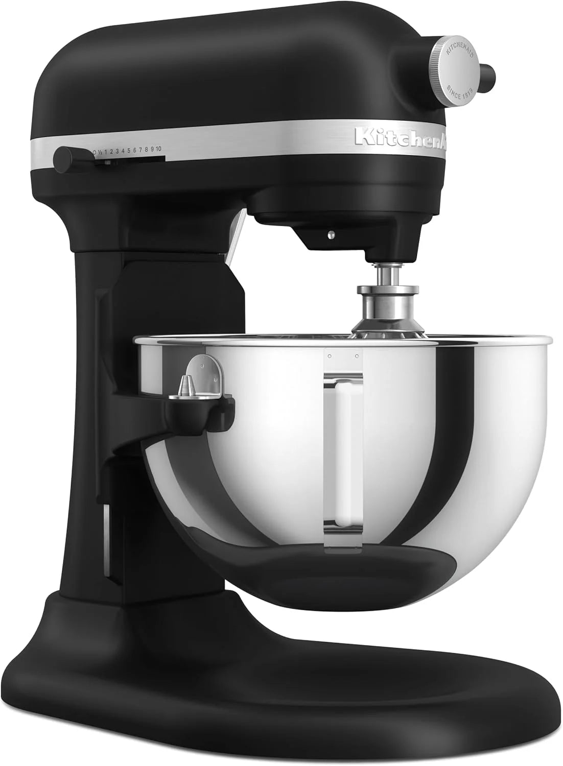 KitchenAid Heavy DUTY, planetarny z podnoszoną misą 5,2 L – czarny matowy 5 KSM55SXXEBM