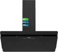 Okap dekoracyjny Cecotec 90 cm Flux Dt 908000 Glass Black A++. Czarne szkło, moc 800m3/h, silnik 210W, A++, sterowanie dotykowe, 3 poziomy + booster, sterowanie ruchem ręki