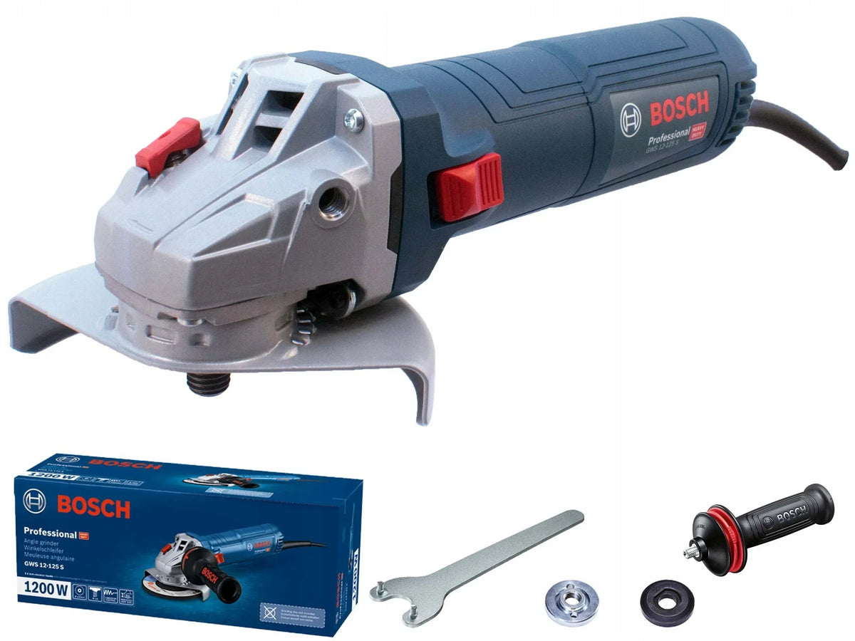 ANGLE GRINDER 1200W GWS 12-125 S BOSCH CASE
