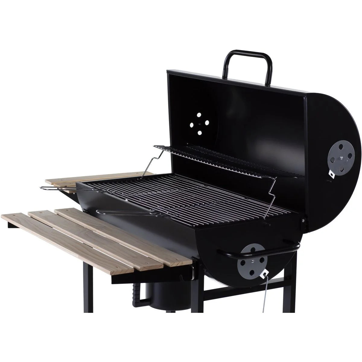 Grill węglowy "King" – 95 x 63 x 105 cm – czarny