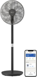 Philips golvfläkt serie 2000. Kraftfull och ultratyst med SilentWings-teknik. 19 dB. 2-i-1 bords- och stående fläkt. Lutningsbar och oscillerande. Timer på 12 timmar. Vit. (CX2550/00)(blackone/Pedestal Fan)