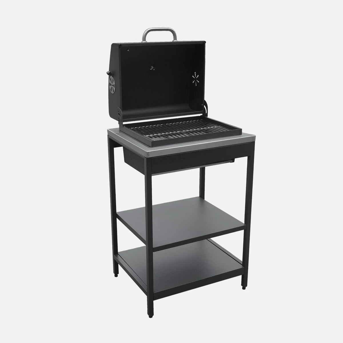 2 BBQ Grills Charcoal Stainless Steel Chrome Plated Grate