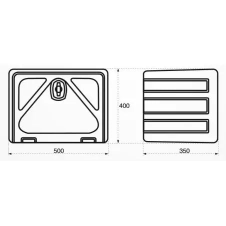Skrzynia narzędziowa stabilo 500 - 81